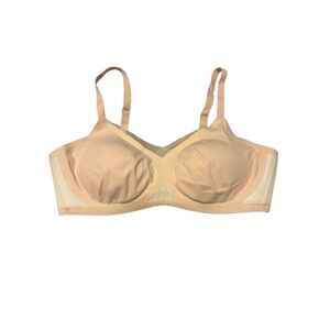 Honeylove size large 38 B /C bra pink Mesh bra - EUC
